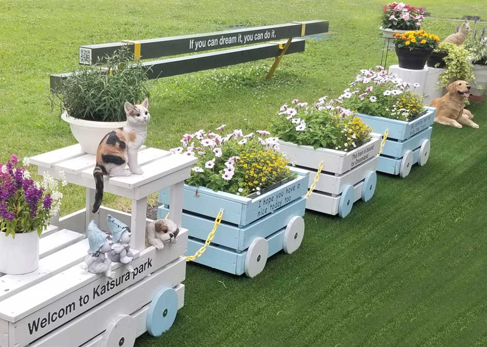 プランター装飾