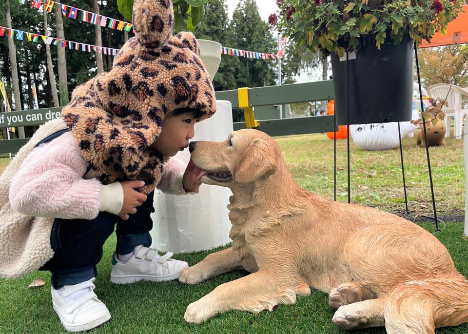 動物のオブジェ