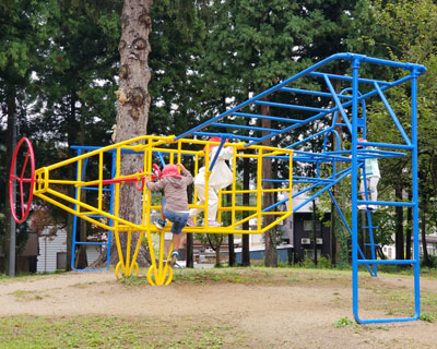 飛行機ジャングルジム