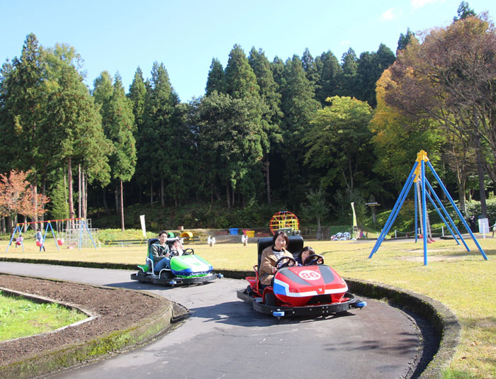 ゴーカートに乗ろう！