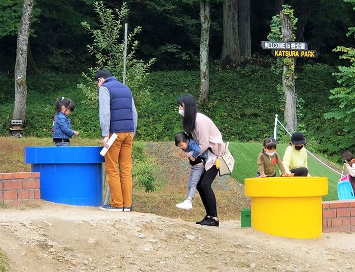 遊具で遊ぼう！