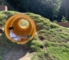作品No:124　オレの避暑地<br><br>今年の夏も桂公園へ！暑い時はトンネルへGO◎<br><br>
