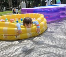 作品No:13 プールでくつろぎ中<br><br><br><br>