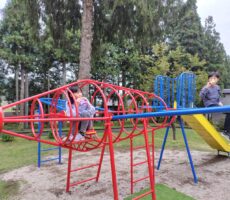 作品No:86 午後のひととき<br><br>思い切り遊んだあとは兄妹仲良くアイスクリームを食べています。<br><br>