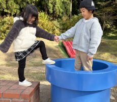 作品No:117 お手をどうぞ<br><br>危なくないよう妹に手を貸してあげるお兄ちゃんに、ほっこりしました。<br><br>