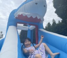 作品No:173　やっほーい！<br><br>サメのお口からぴゅーん！っと何度も繰り返し遊んでいました🎵<br><br>