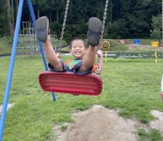 作品No:175 ぶらんこ大好き<br><br><br><br>